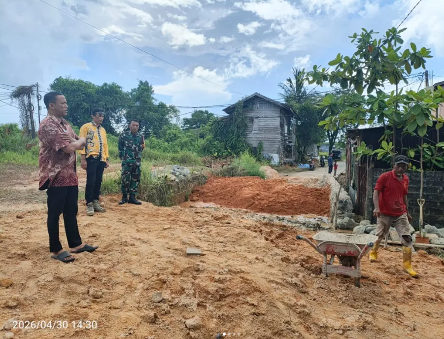 Mediasi batas lahan warga